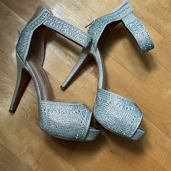 Rhinestone high heels - Picture 2 of 3